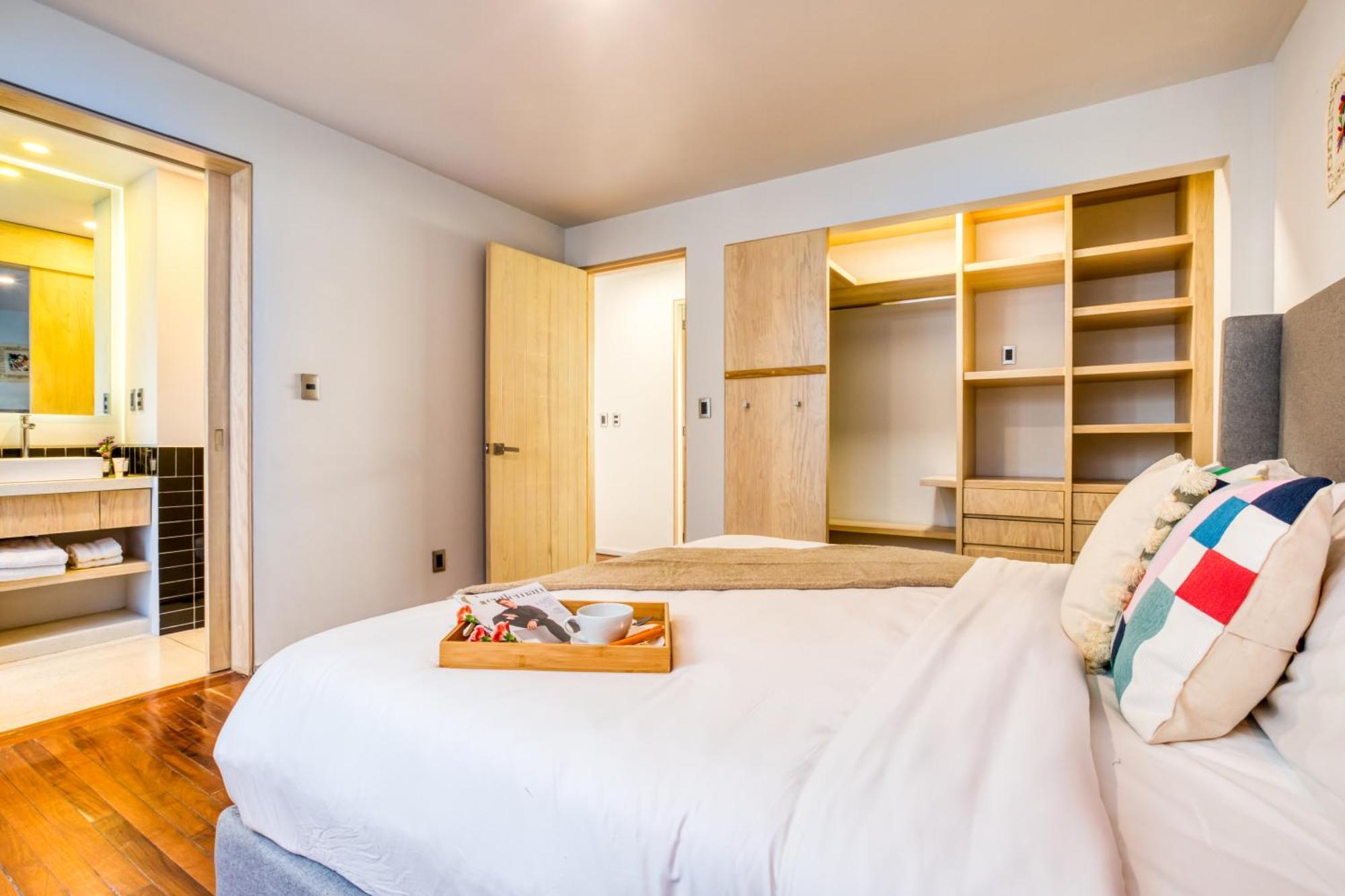 Uliv Condesa Apartman Mexikóváros Szoba fotó