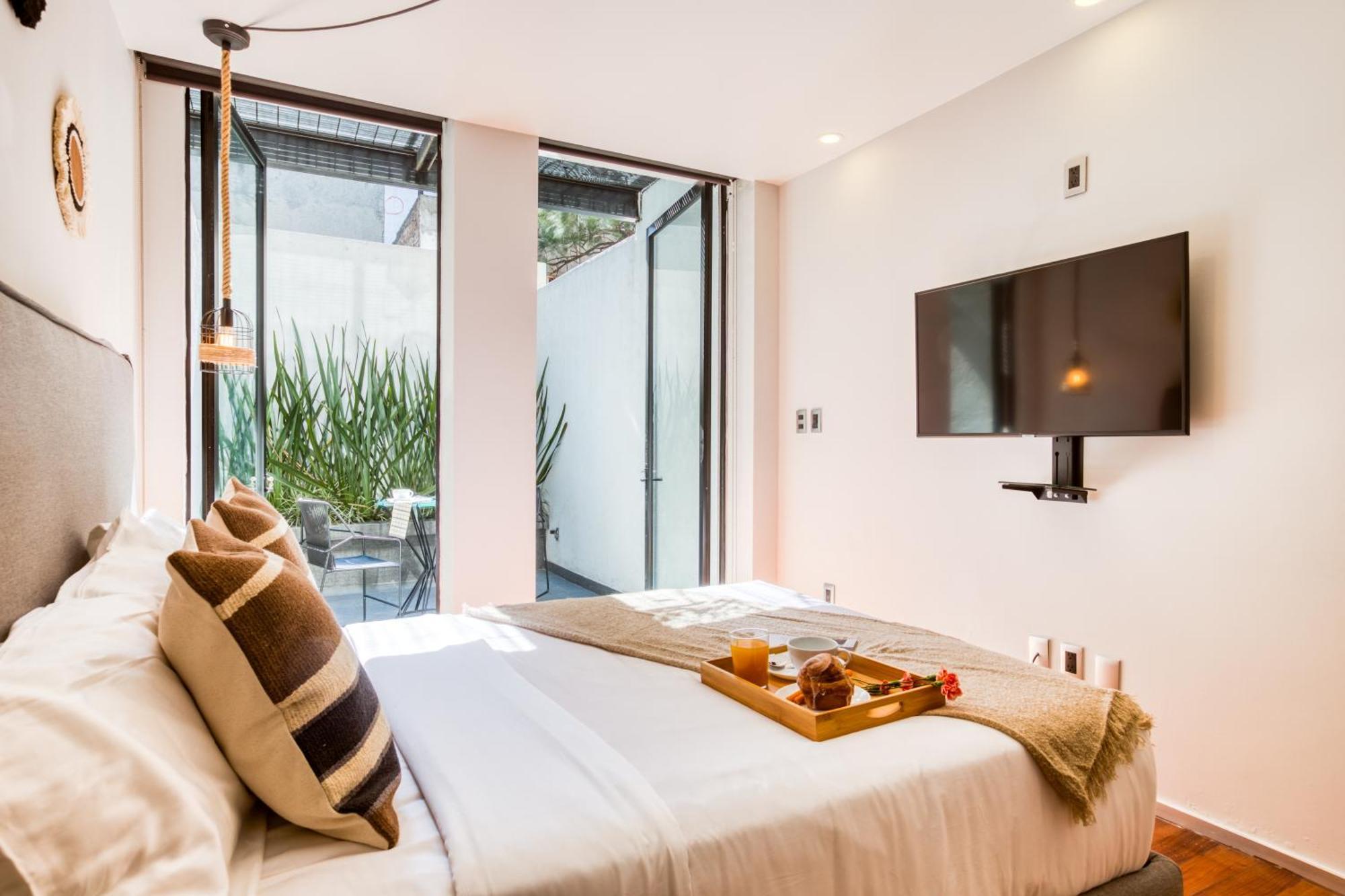 Uliv Condesa Apartman Mexikóváros Szoba fotó