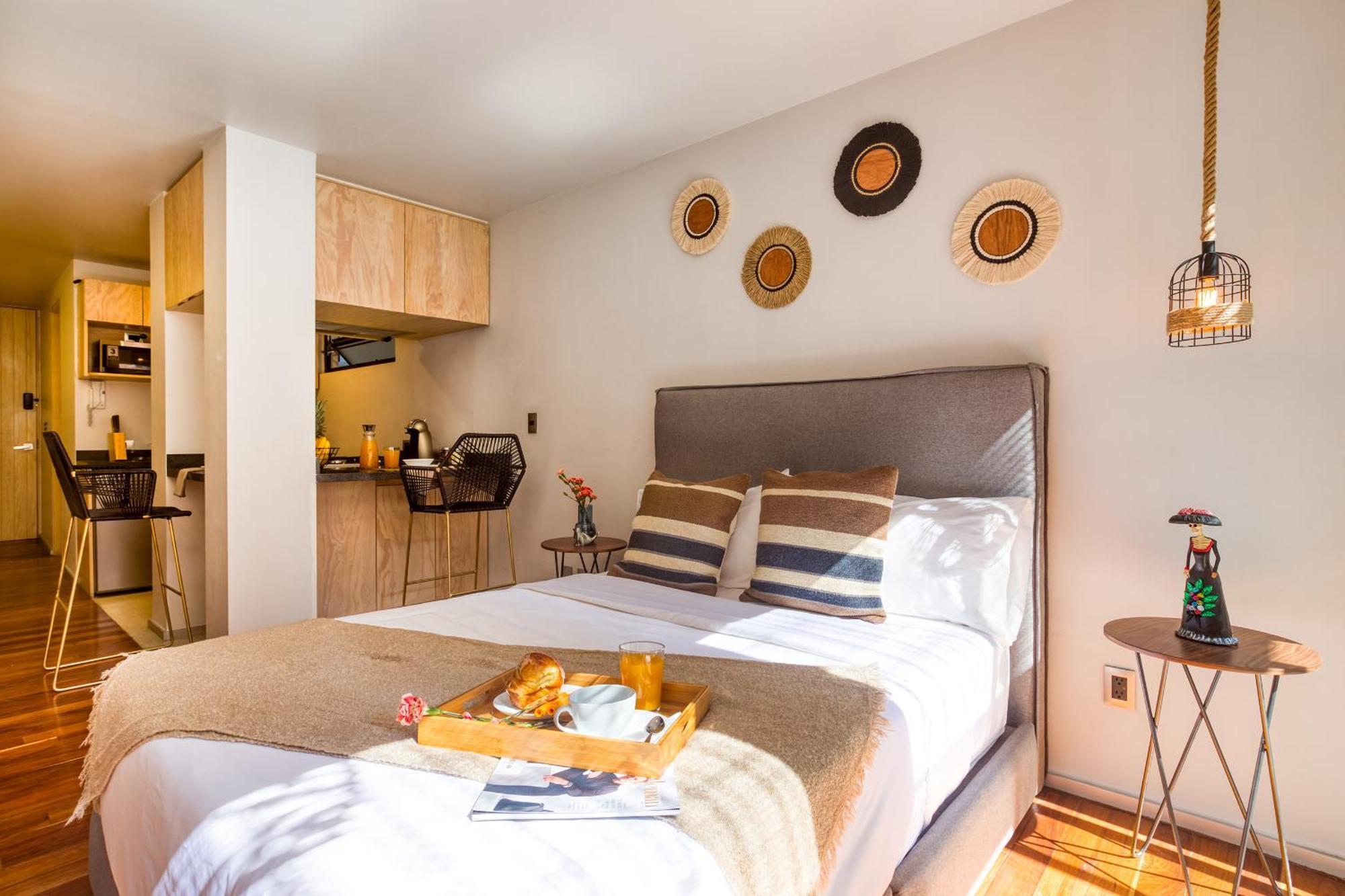 Uliv Condesa Apartman Mexikóváros Szoba fotó